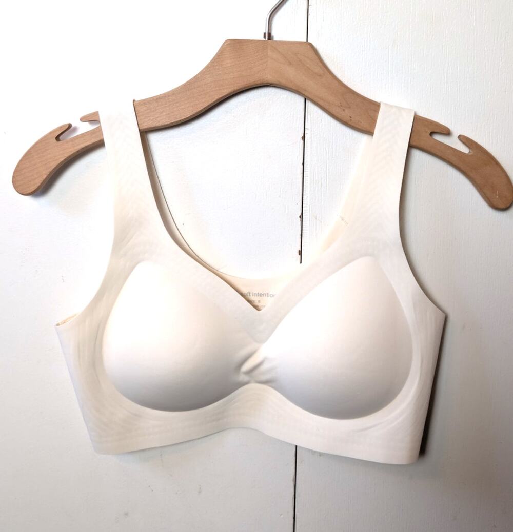 Soft Intention Cream Bra Small